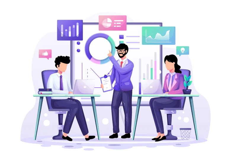 Creating content in slide share slides