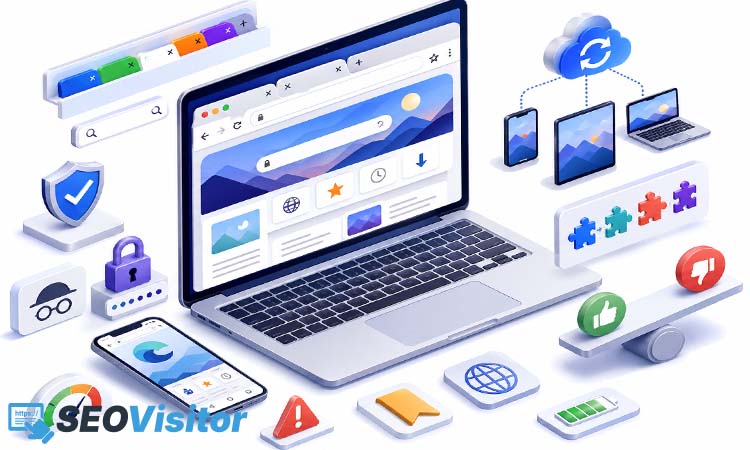 Advantages and disadvantages of using a browser