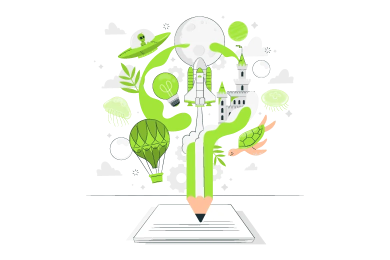 Creating content on the website