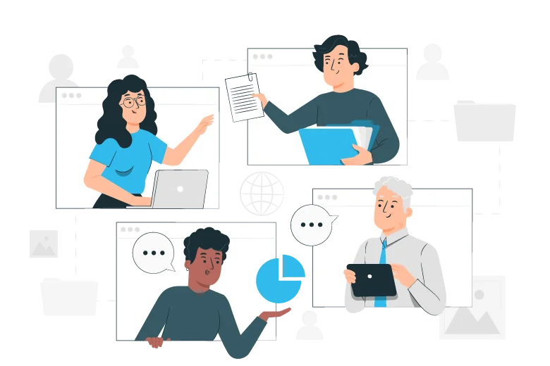 Easy exit from the webinar