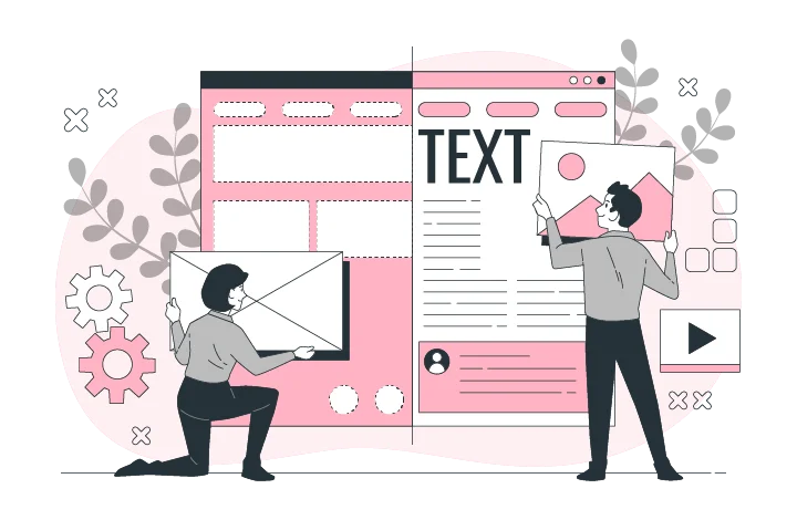 website content