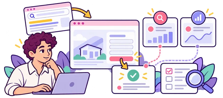 Verifying a completed enquiry and preventing duplicate conversion counting