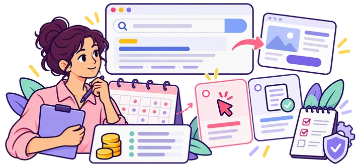 Reviewing budget behavior and bidding goals for clicks or meaningful conversions