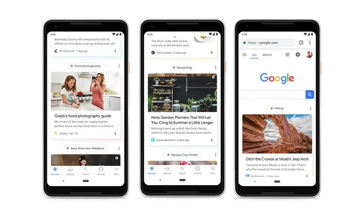 Benefits of Google Discover for users and publishers