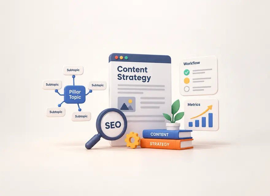 SEO Content Strategy: Topic Clusters, Workflow and Metrics