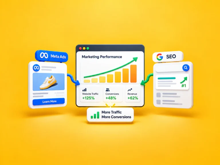 How to Combine Meta Ads and SEO: Roles, Measurement, and Example