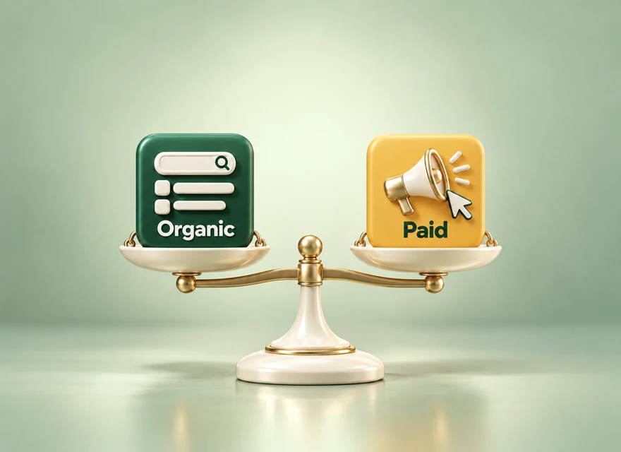 Organic vs Paid Traffic: Differences, Uses and Search Overlap