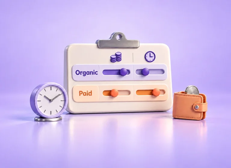 How to Balance Organic and Paid Traffic: Budget and Time