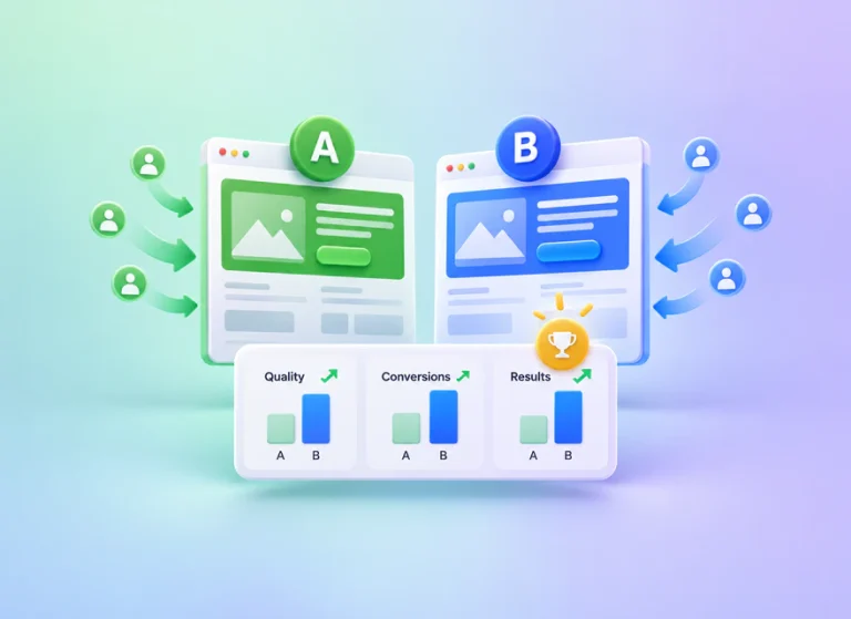 How to A/B Test Traffic Campaigns: Quality, Conversions and Results
