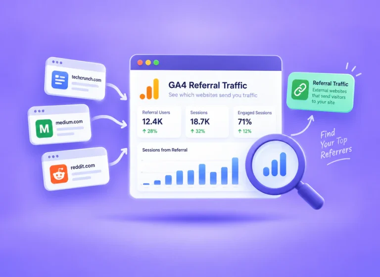 How to Check Referral Traffic in GA4: Reports, Metrics, and Fixes