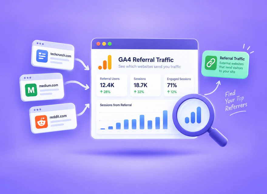 How to Check Referral Traffic in GA4: Reports, Metrics, and Fixes