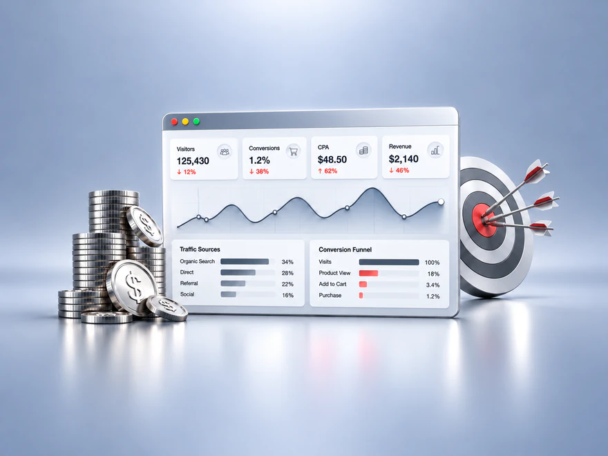 The Hidden Cost of Untargeted Traffic: Budget and Measurement