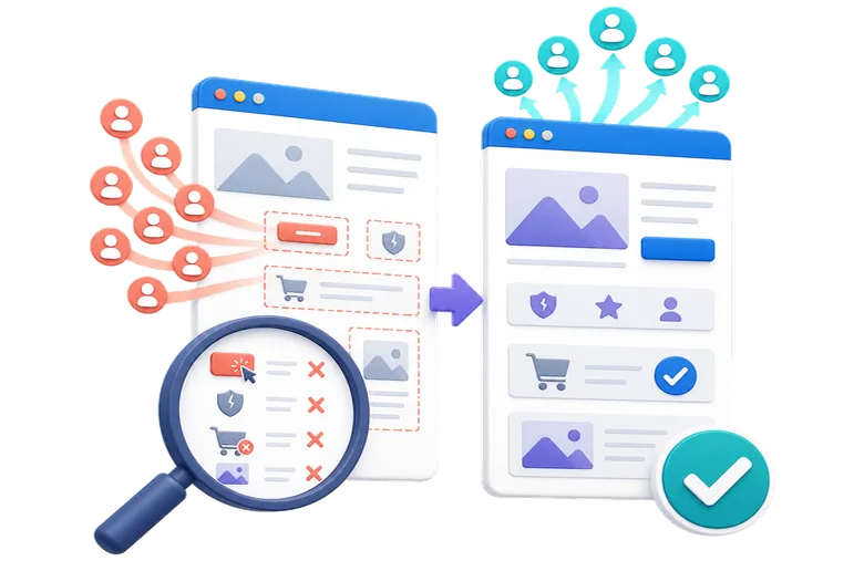 Website traffic campaign and conversion readiness
