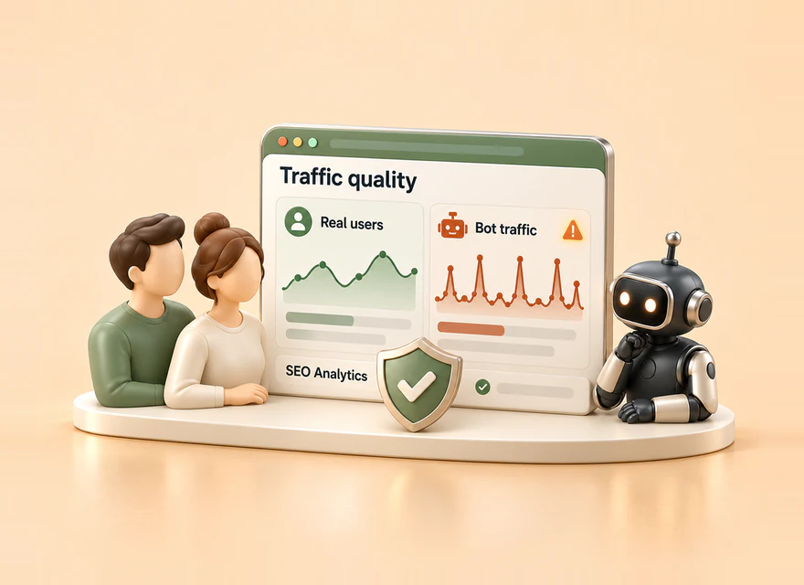 Real Users vs. Bot Traffic: How to Protect Your SEO Data