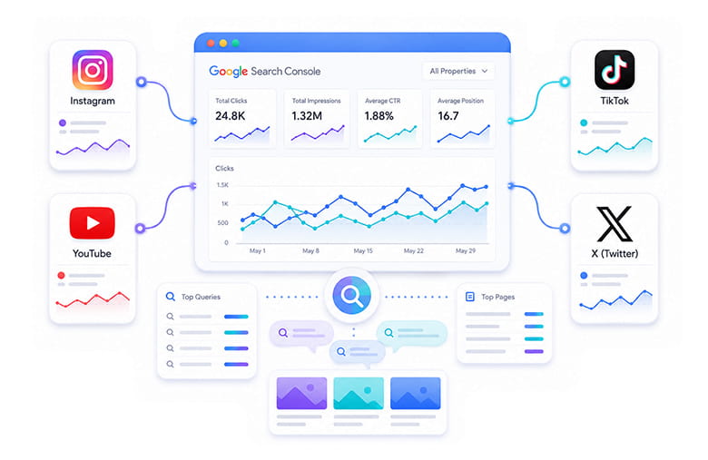 Does Connecting a Social Media Account to Search Console Improve Rankings?