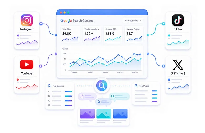 Does Connecting a Social Media Account to Search Console Improve Rankings?