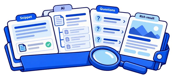 Knowledge panels and rich results