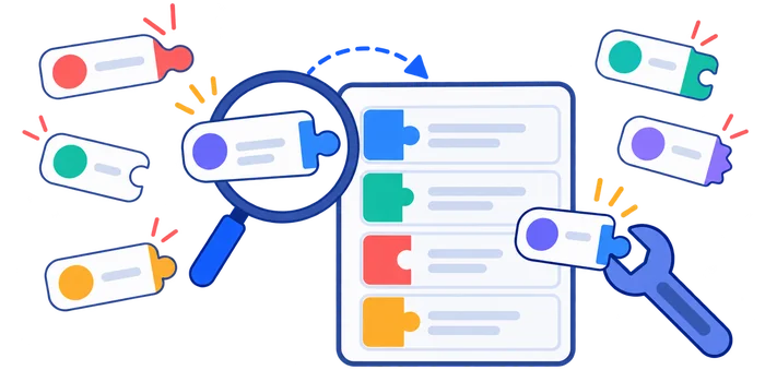 Campaign tags are checked against matching reporting categories