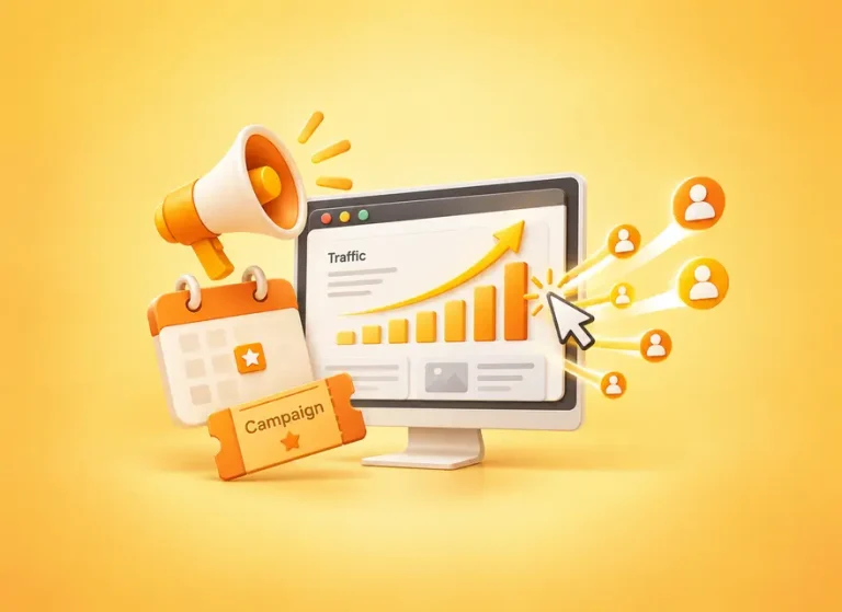 How to Use Marketing Events and Campaigns to Drive Website Traffic in 2026