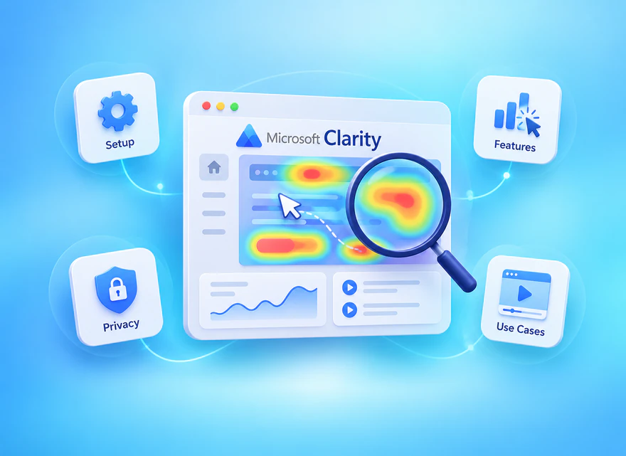 Microsoft Clarity: Setup, Heatmaps and Session Recordings
