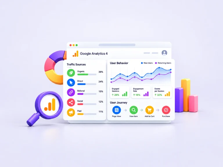 How to Compare Traffic Sources and User Behavior in GA4
