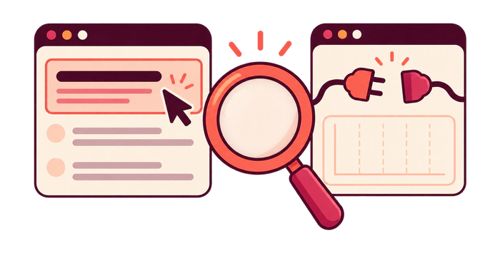 Recorded search clicks compared with disconnected analytics tracking