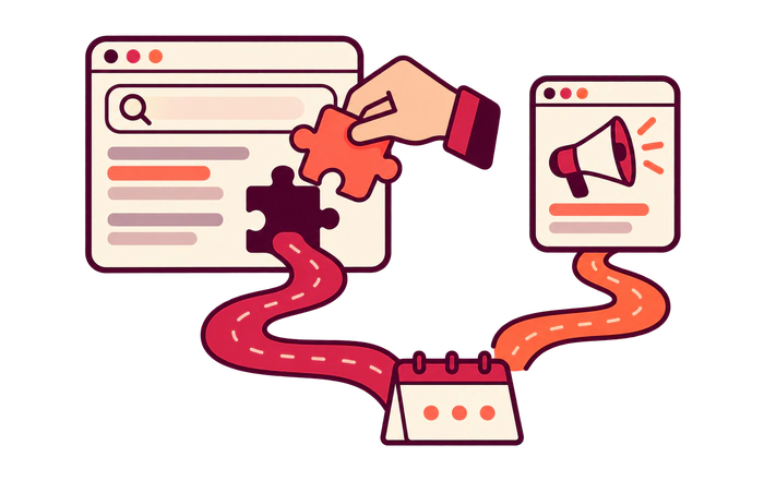 Separating organic search diagnosis from a paid traffic campaign